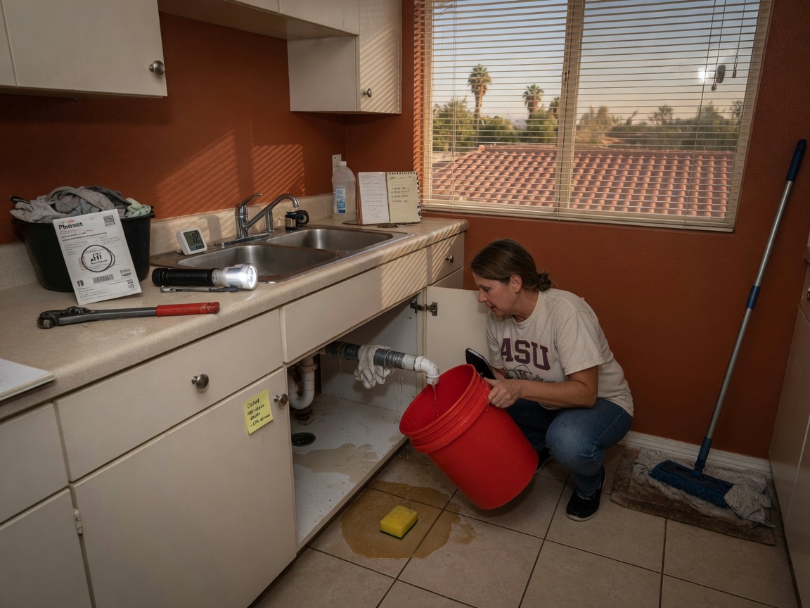 What to Do Before an Emergency Plumber Arrives in Phoenix