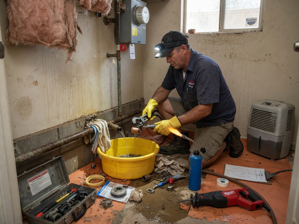 Burst Pipe Repair in Phoenix