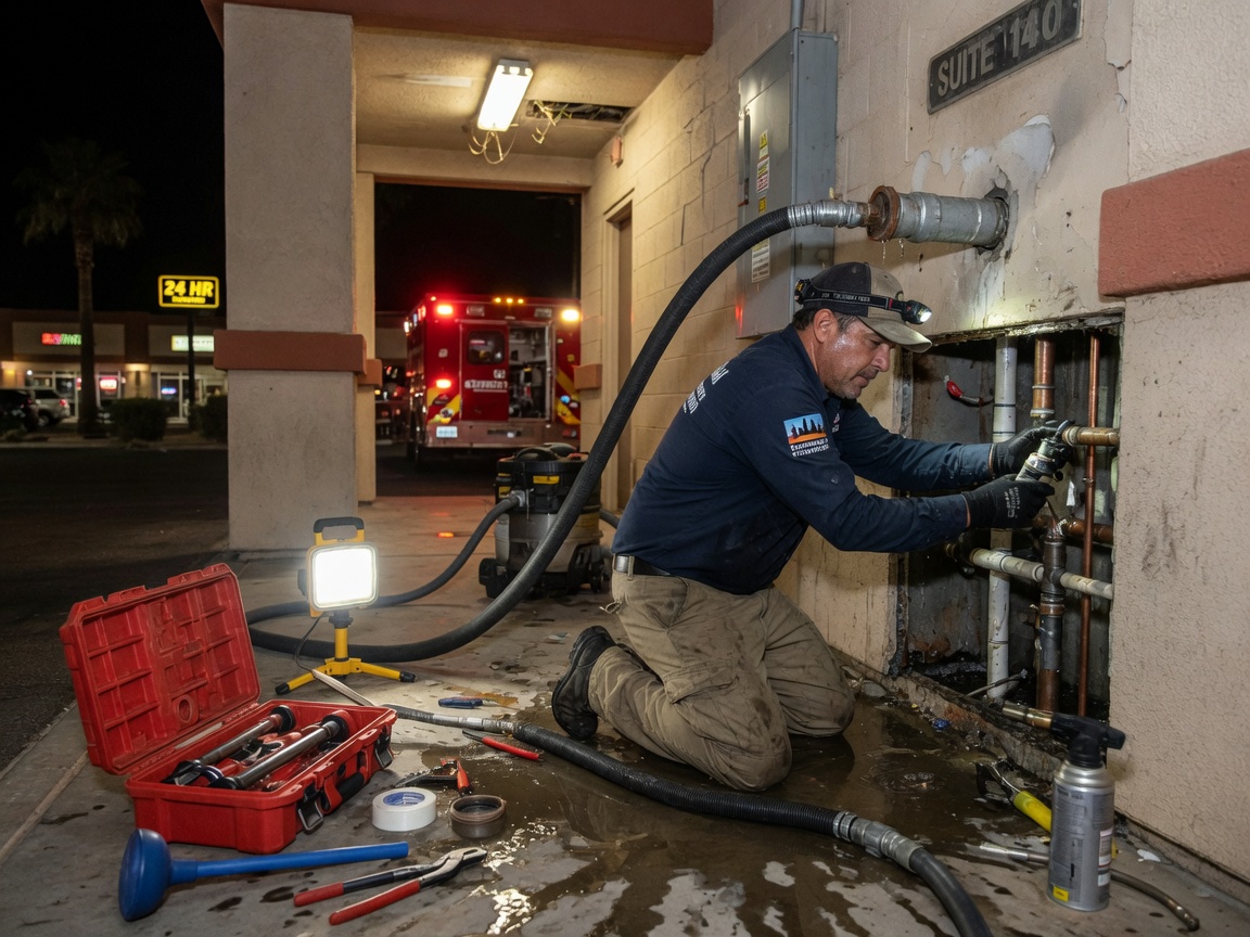 Commercial Emergency Plumbing in Phoenix