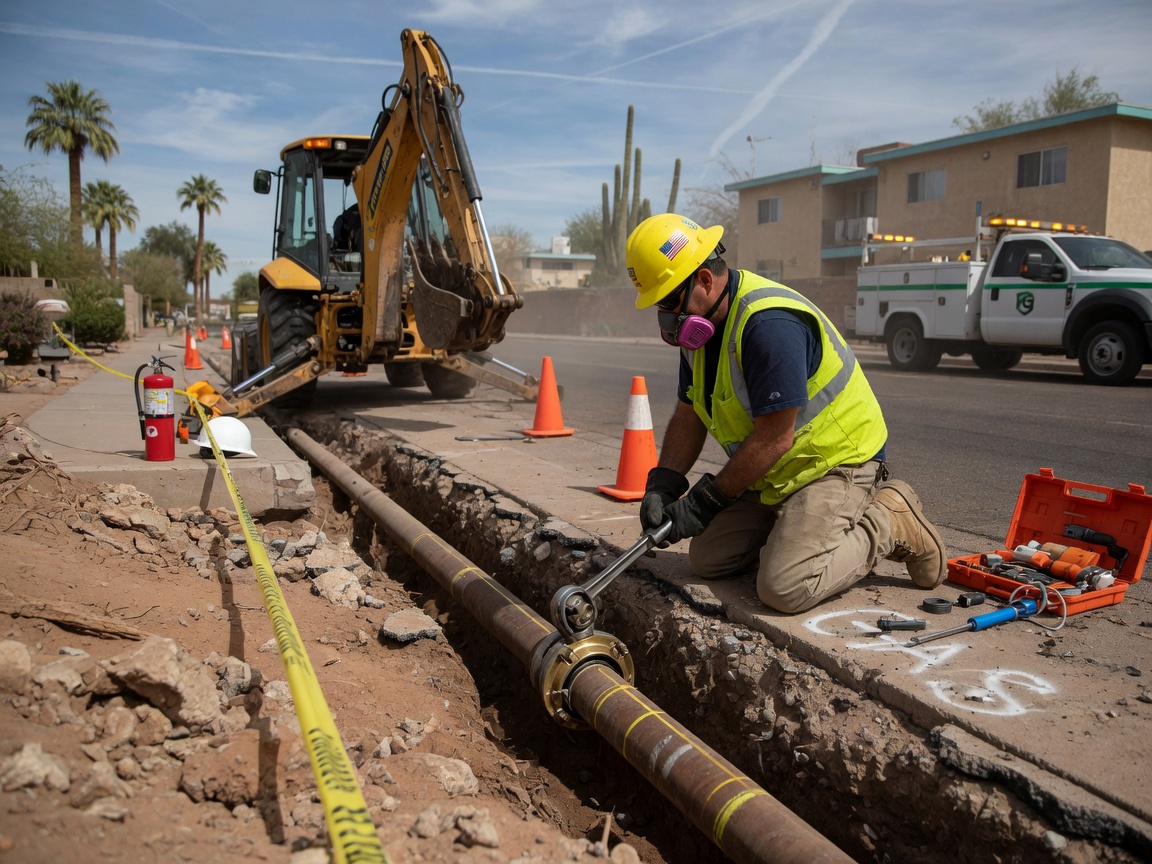 Emergency Gas Line Repair in Phoenix