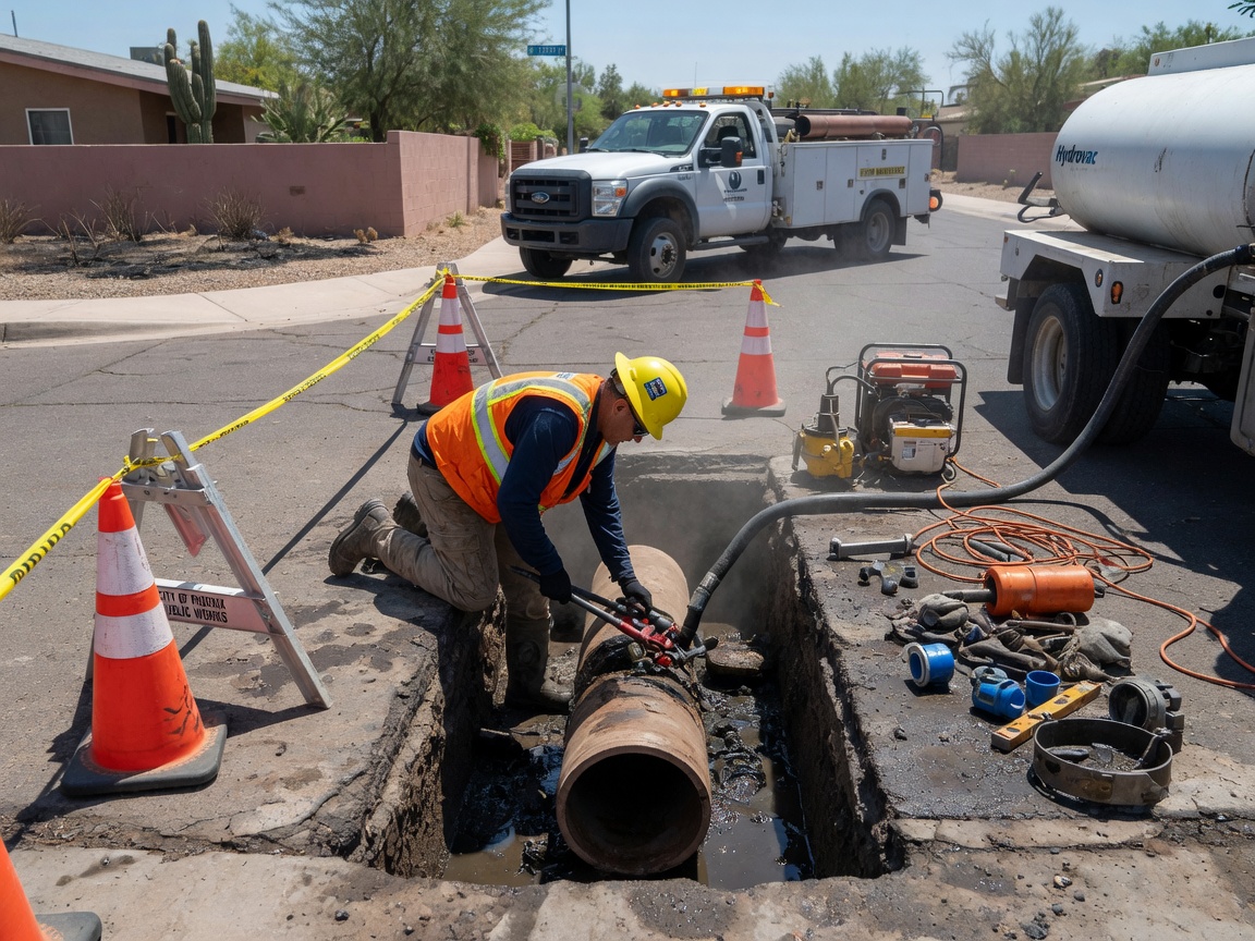 Emergency Sewer Repair in Phoenix