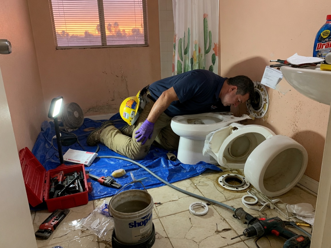 Emergency Toilet Repair in Phoenix