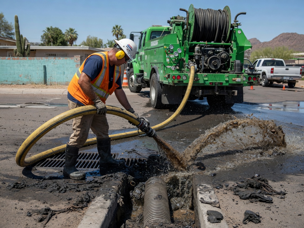 Hydro Jetting in Phoenix