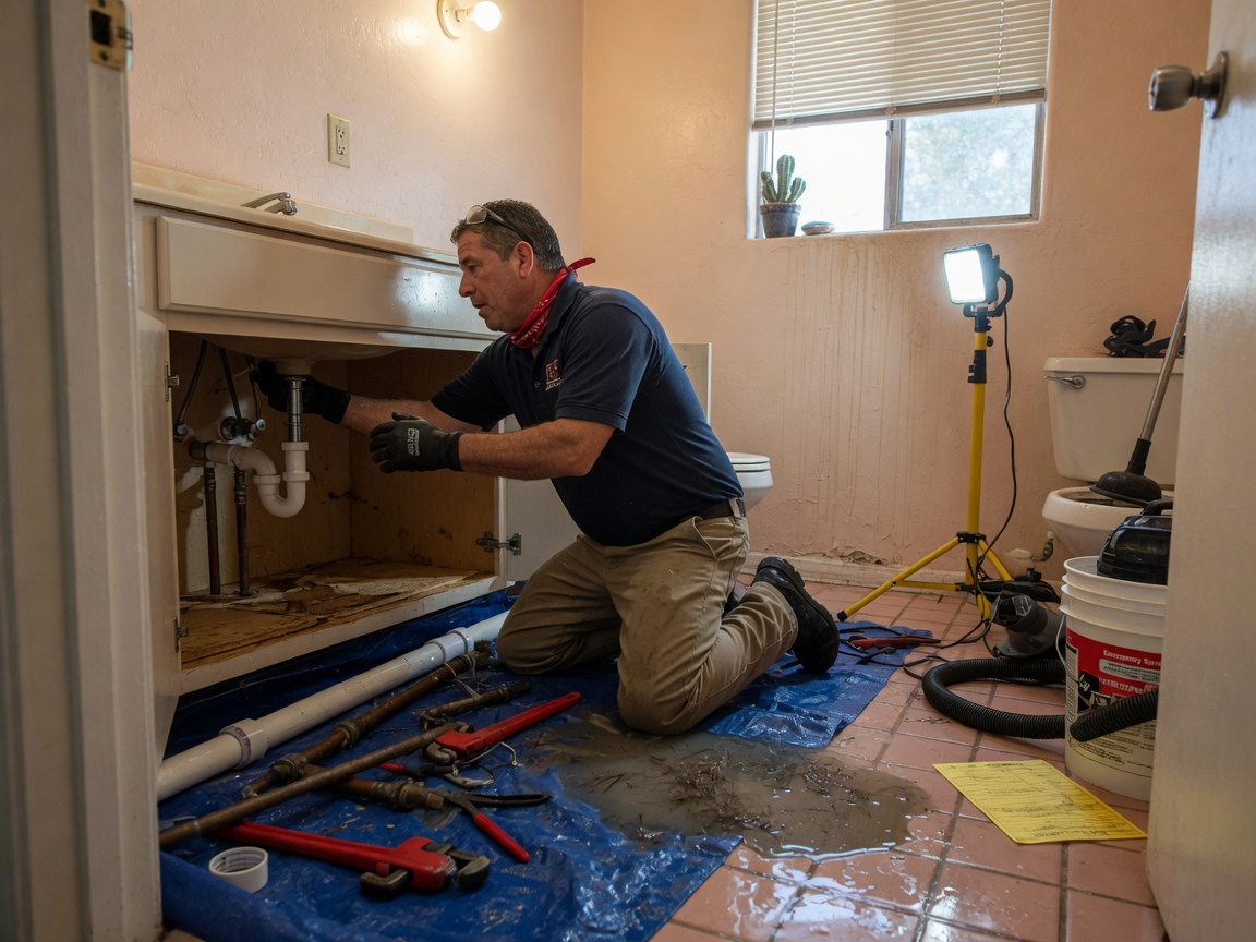 Residential Emergency Plumbing in Phoenix